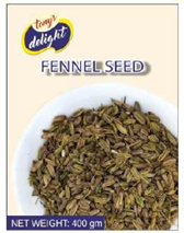 Tony's Delight Fennel Seed 400gm - Pack Size - 10x400gm