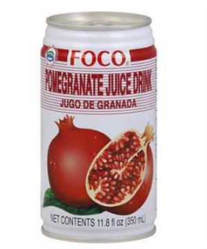 FOCO Pomegranate Juice - Pack Size - 24x350ml