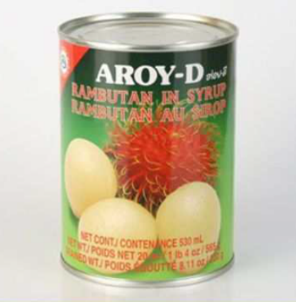 Aroy-D Rambuttan in Syrup - Pack Size - 24x565gm