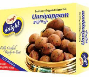 Tony's Delight Unniyappam - Pack Size - 28x400gm
