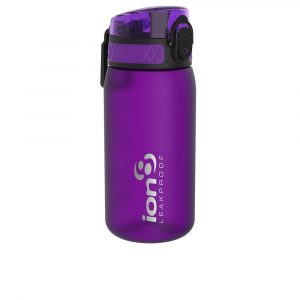 Ion8 Leak Proof Kids' Water Bottle Bpa Free Purple 350ml