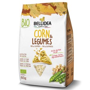 Bellidea Snack Crujiente Maiz y Legumbres 60g
