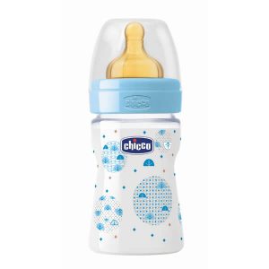 Chicco Well-Being Baby Bottle PP Normal Flux Blue 0m+ 150ml