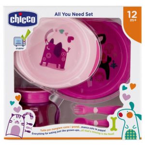 Chicco All You Need 12m+ Pink Set 5 Pieces