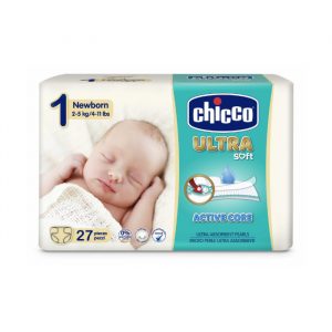 Chicco Ultra Soft Newborn 2-5kg 27 Units