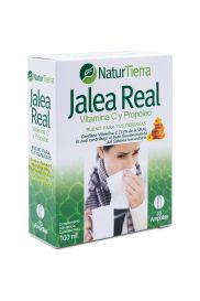 Naturtierra Jalea Real Con Vitamina C y Propóleo 10 Ampollas