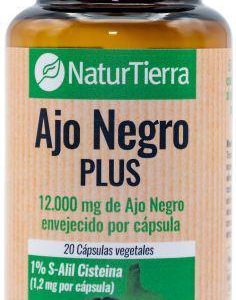 Naturtierra Ajo Negro Plus 20 Caps Vegetales