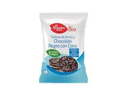 Granero Tortitas De Arroz Con Chocolate Negro y Coco Bio