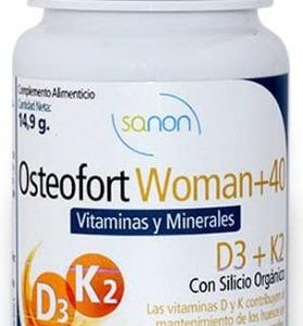 Sanon Osteofort Woman 40 30 Cápsulas Vegetales De 495 Mg