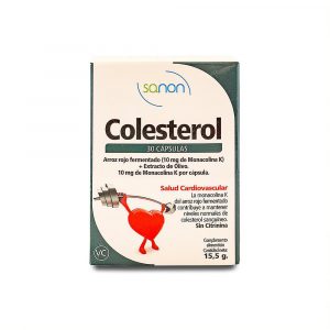 Sanon Colesterol 30 Cápsulas De 515 Mg