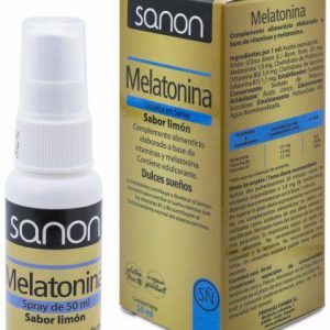 Sanon Melatonina Líquida En Spray 50ml Sabor Limón