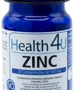 H4u Zinc 30 Comprimidos De 500 Mg