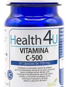 H4u Vitamina C-500 30 Cápsulas De 700 Mg