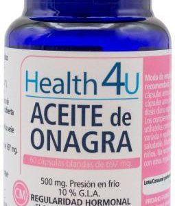 H4u Aceite De Onagra 60 Cápsulas Blandas De 697 Mg