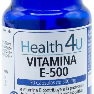 H4u Vitamina E-500 30 Cápsulas De 500 Mg