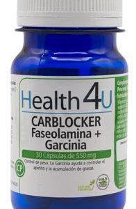 H4u Carblocker Faseolamina Garcinia 30 Cápsulas De 550 Mg