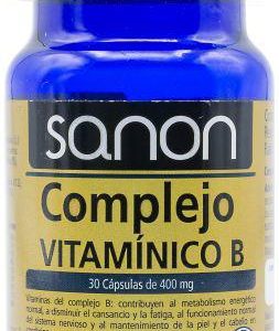Sanon Complejo Vitamínico B 30 Cápsulas De 400 Mg