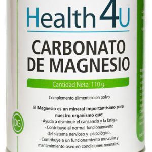H4u Carbonato De Magnesio 110g En Polvo