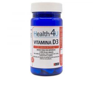 H4u Vitamina D3 20 Cápsulas De 550 Mg