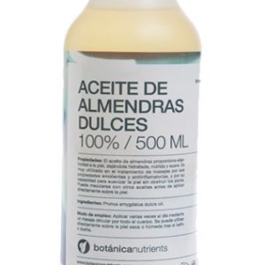 Botánica Nutrients Aceite De Almendras Dulces 500ml Dosif
