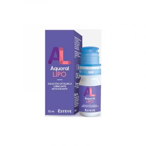 Esteve Aquoral Lipo Ophthalmic Solution Antioxidant Lubricant 10ml