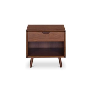 Acacia solid wood side table