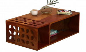 Coffee Table-Mango Wood-Size 120L x 65B x 46H -Honey Brown - CCT-6013