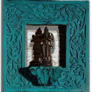 Glimps of Art (Jharokha) - GREEN - MANGO WOOD - CJJ 525