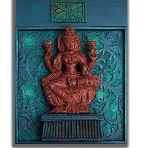Glimps of Art (Jharokha) - BLUE - MANGO WOOD - CJJ 526