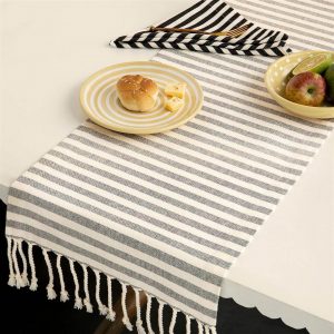 Classic Stripes 100% Cotton Table Runner - CTTEA2259