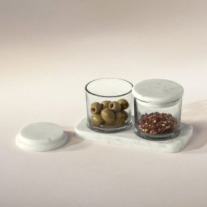 Amuc Glass Condiment Set - MPTEA2163
