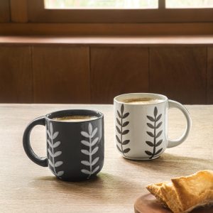 nia coffee mug set of 2 - SWETA2633