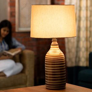 Shades of Grey Terracotta Table Lamp  (Tall) - TCFNA2321