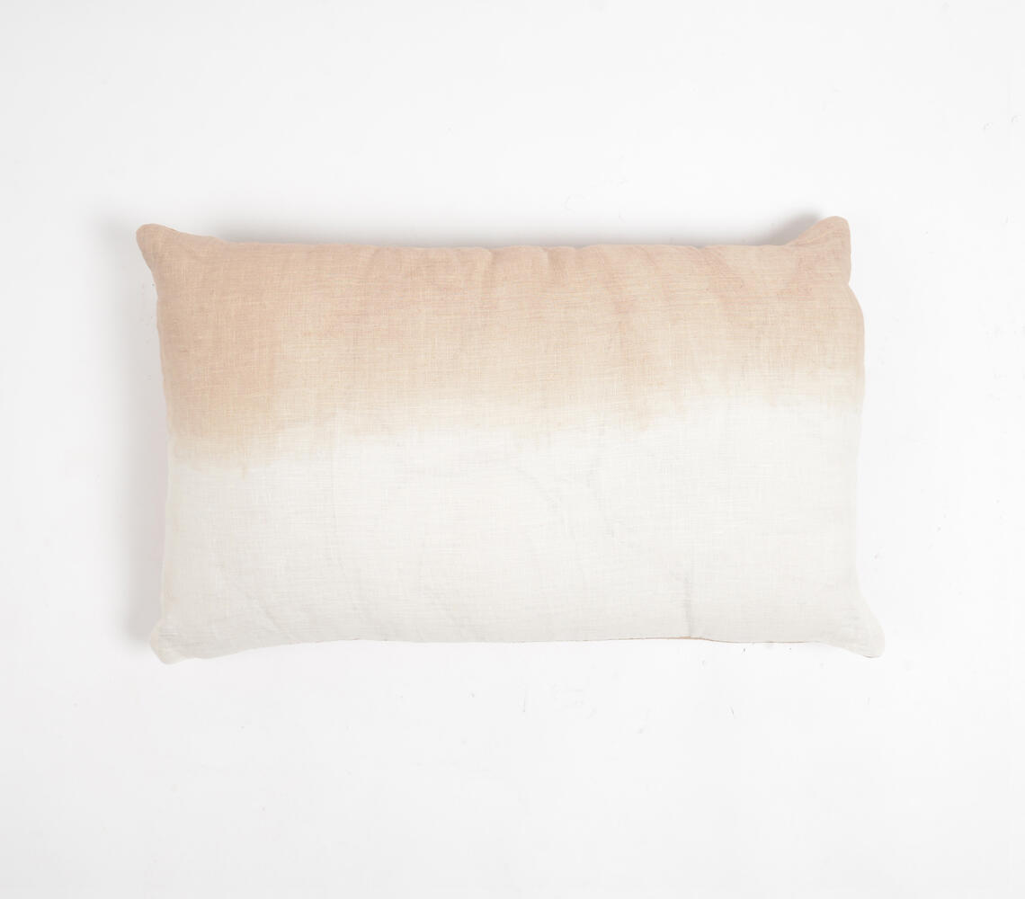 Neutral Ombre Cotton Cushion Cover - Orange - VAQL101011102507