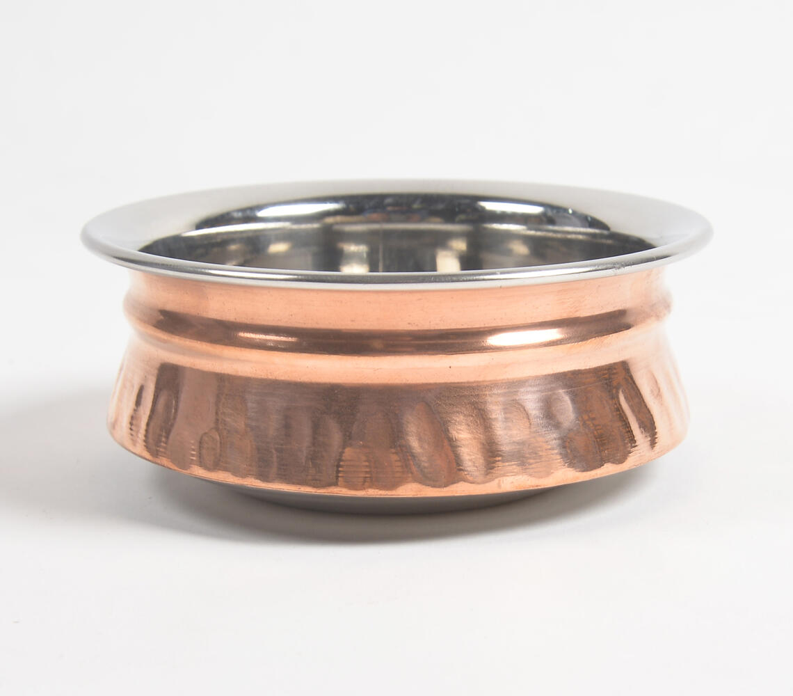Copper-Plated Steel Induction Pot (Small) - Copper - VAQL101014129498