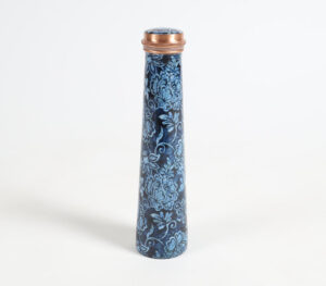 Enamelled Ink Ivy Copper Slim Bottle - Blue - VAQL101014155934