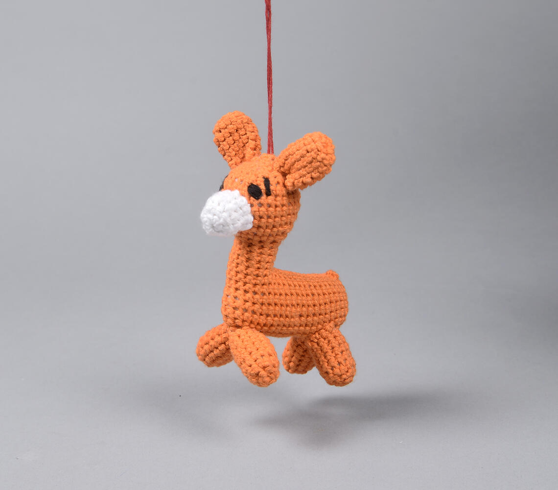 Hand Crochet Soft toy - Orange - VAQL10101688794