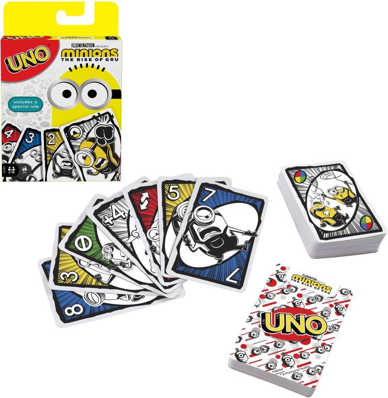 mattel GAMES Uno Minions Card game  (Multicolor)